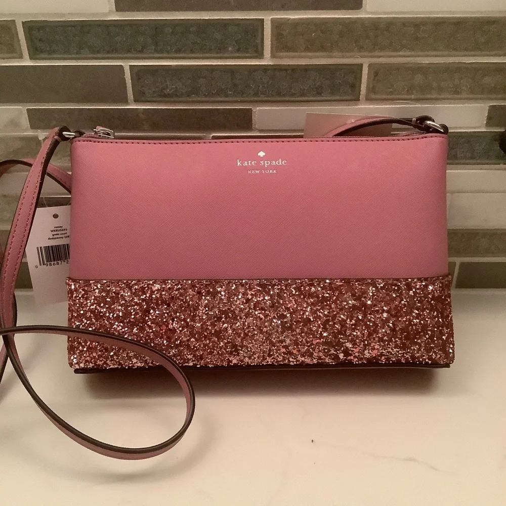 Kate Spade Dusty Peony Crossbody Greta Court Ramey NWT